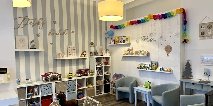 Otevřené vouchery do kavárny s dětskou hernou Press Cafe: káva i zákusky, 200-600 Kč