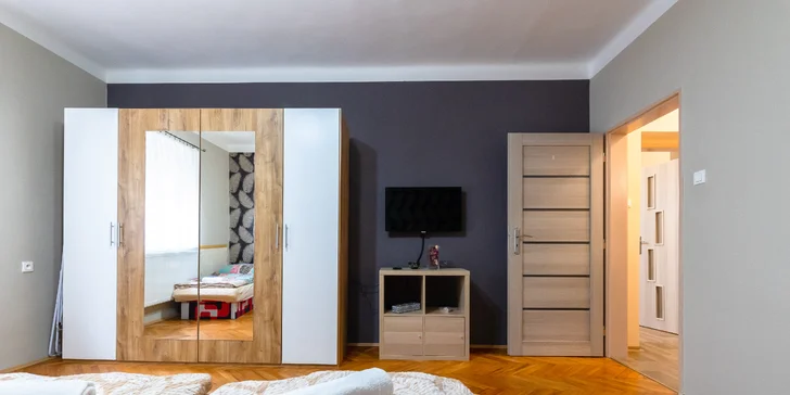 Apartmány až pro 9 osob ve Velkém Mederu s vířivkou, nedaleko koupaliště Thermal Corvinus