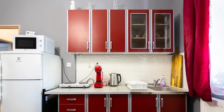 Apartmány až pro 9 osob ve Velkém Mederu s vířivkou, nedaleko koupaliště Thermal Corvinus