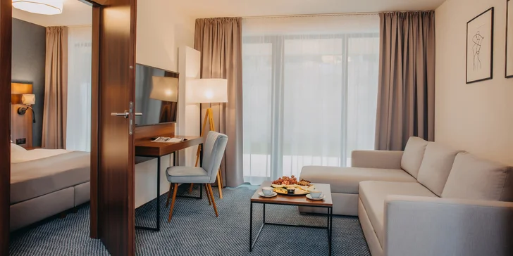 Polské Krkonoše: pobyt se stravou v apartmánech butikového aparthotelu, akce 2 děti zdarma