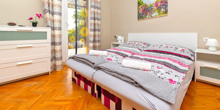 Apartmány až pro 9 osob ve Velkém Mederu s vířivkou, nedaleko koupaliště Thermal Corvinus
