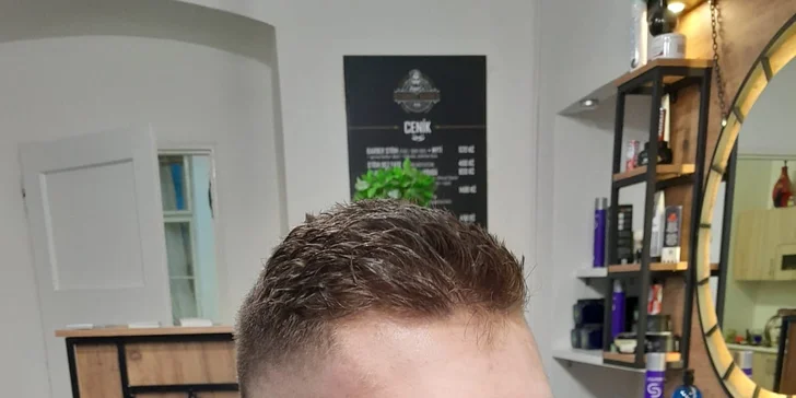 Barber střih, balíček pro otce a syna či kompletní péče vč. masky a masáže