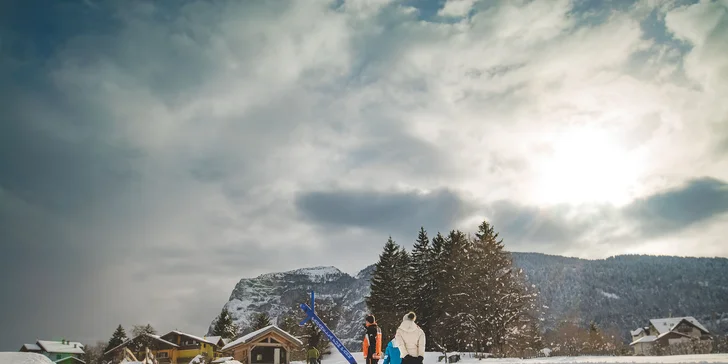Aktivní dovolená v italském Trentinu: hotel s výhledem na hory, lyžování na 35 km sjezdovek i možnost stravy