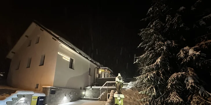 Apartmány v Krkonoších se 3 hod. privátního wellness pro dva i rodinu