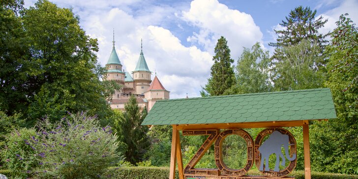 Romantika u zámku Bojnice: ubytování se snídaní, polopenzí, wellness i s atrakcemi