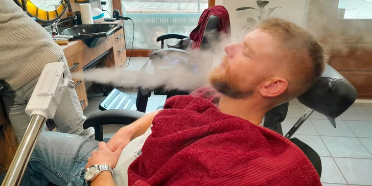 Barber střih, balíček pro otce a syna či kompletní péče vč. masky a masáže