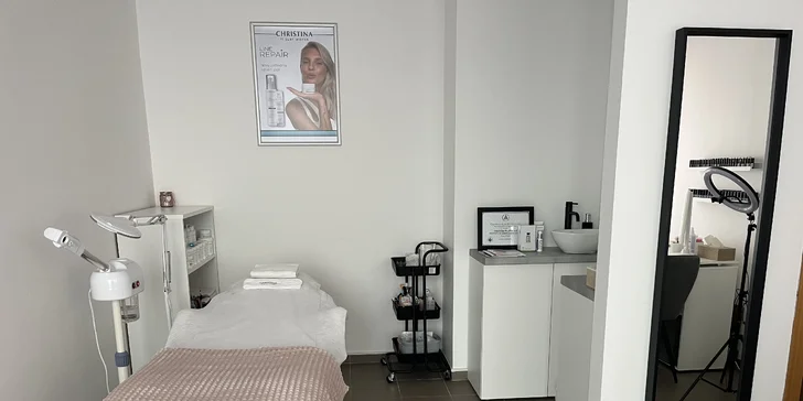 Laminace, lash lifting řas nebo základní ošetření pleti