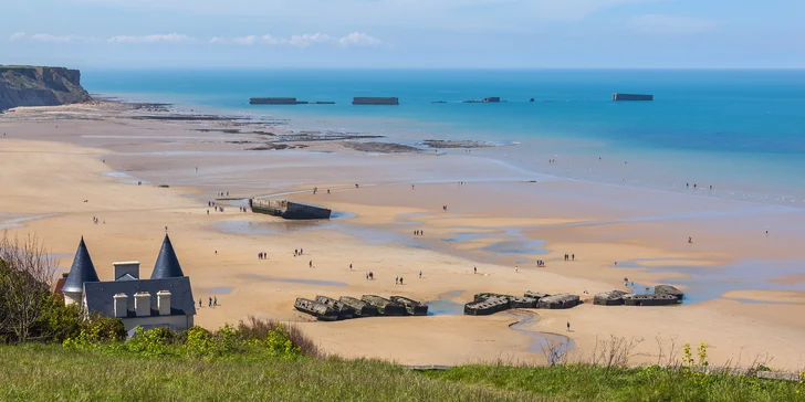 2. světová válka a vylodění: Normandie, Belgie a Lucemburk s dopravou, ubytováním i snídaní