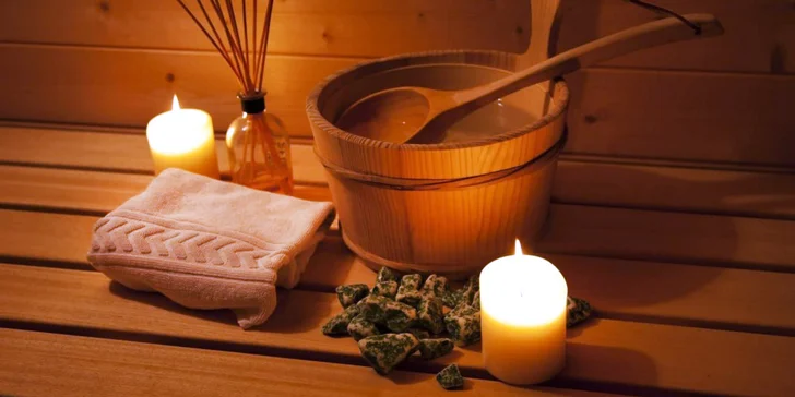 Romantický odpočinek v soukromí Bačalského mlýna: 90 či 120 minut privátního wellness a láhev sektu