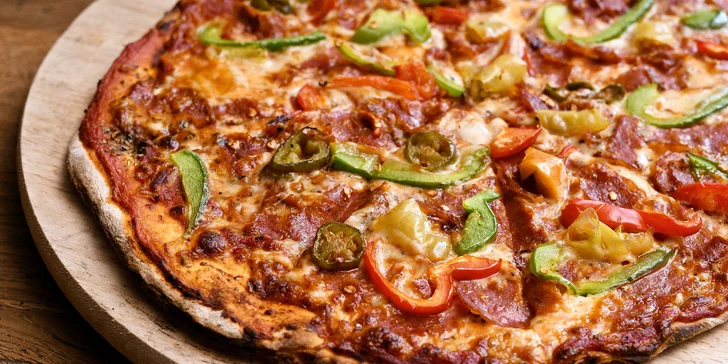 Jedna nebo dvě pizzy podle výběru ze 12 druhů v pražské Krči