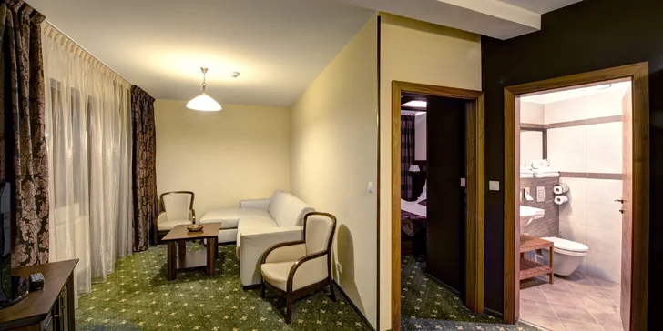 Dovolená ve 4* hotelu na Donovalech: snídaně i neomezený vstup do wellness