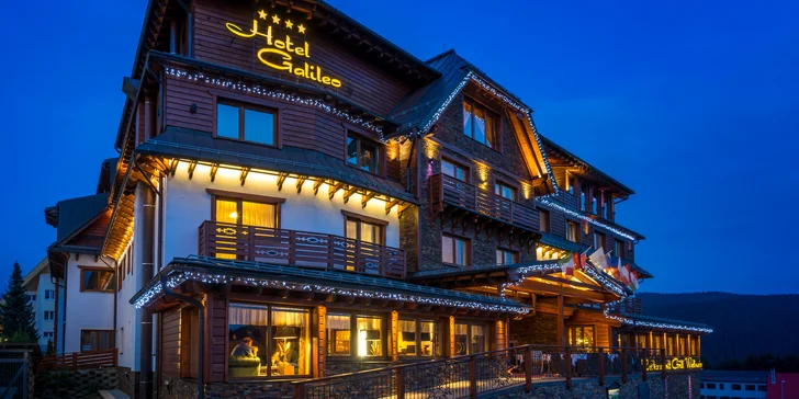 Dovolená ve 4* hotelu na Donovalech: snídaně i neomezený vstup do wellness