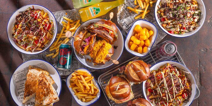 Pochutnejte si: obědové burger menu s vyzrálým hovězím a dalšími dobrotami