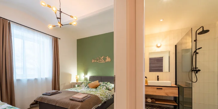 Nádherné apartmány ve Velkých Losinách: kapacita až 8 osob, možnost snídaní i wellness