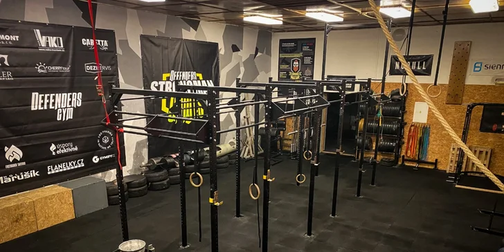 Vstup na skupinovou lekci cross tréninku do Defenders Gym