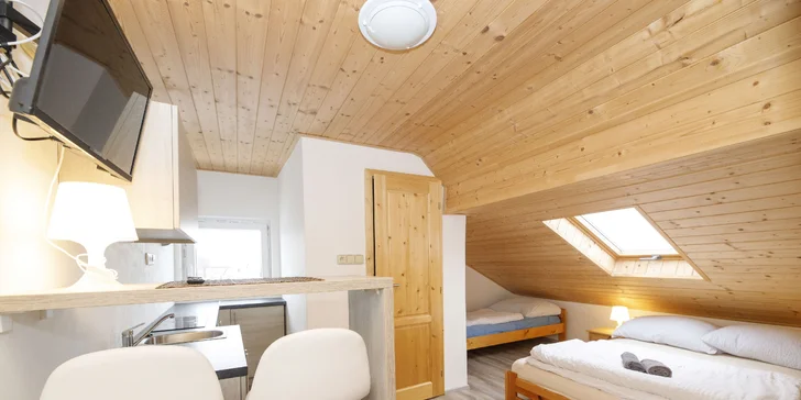 Odpočinek na Vysočině: snídaně a 2 hodiny v privátním wellness