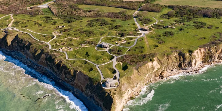 2. světová válka a vylodění: Normandie, Belgie a Lucemburk s dopravou, ubytováním i snídaní