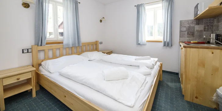 Dovolená na Modravě: ubytování v penzionu se snídaní či polopenzí, 90 min. v sauně a spousta výletů