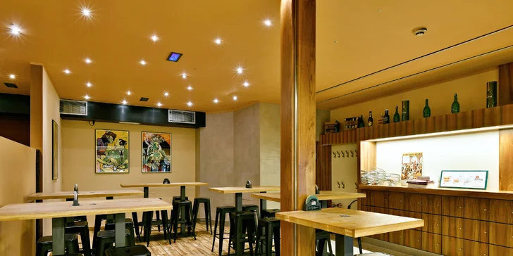 Burger menu pro 1 nebo 2 osoby: burger podle vaší chuti, hranolky i omáčka