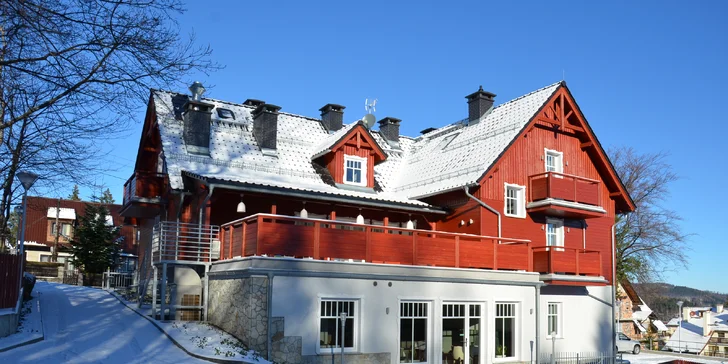 Polské Krkonoše: dovolená v hotelu se snídaní, sauna i lyžování