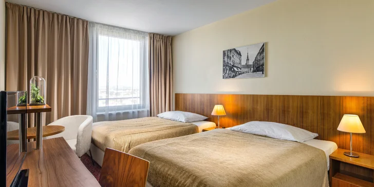 4* pobyt v Olomouci se snídaní pro jednotlivce, páry i rodinu