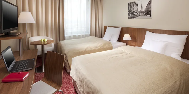 4* pobyt v Olomouci se snídaní pro jednotlivce, páry i rodinu