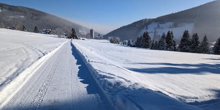 Dovolená v Peci pod Sněžkou se snídaní či polopenzí i saunou