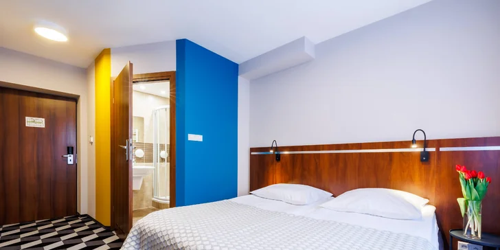 Pobyt v krásném hotelu v srdci Krakova: moderní pokoje a snídaně