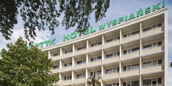 Pobyt v krásném hotelu v srdci Krakova: moderní pokoje a snídaně