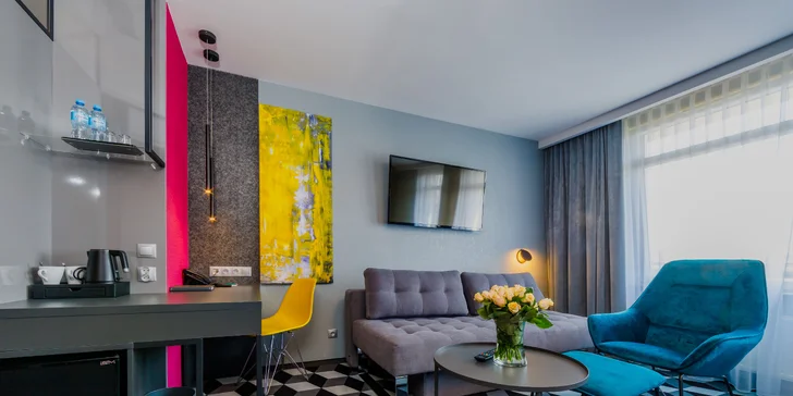 Pobyt v krásném hotelu v srdci Krakova: moderní pokoje a snídaně