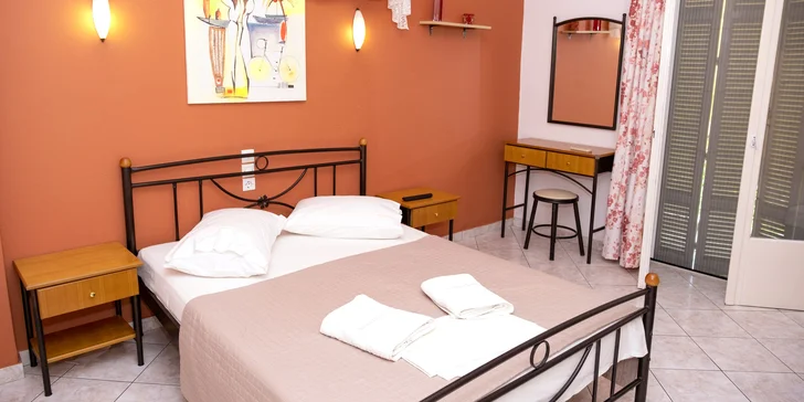 Dovolená v Řecku: 7 nocí ve studiu s kuchyňkou a zpáteční letenka