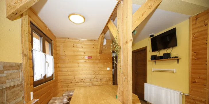 Dovolená v chatě na Lipně: apartmány pro 5 osob nebo celá chata až pro 10 osob