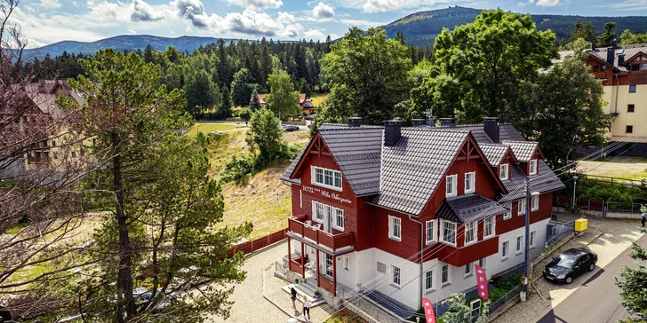 Polské Krkonoše: dovolená v hotelu se snídaní, sauna i lyžování