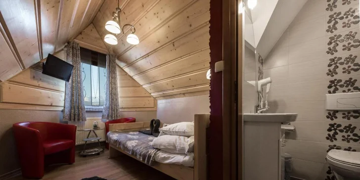 Polské Tatry: chaty s vířivkou nebo vila s vířivkou a bazénem až pro 18 osob