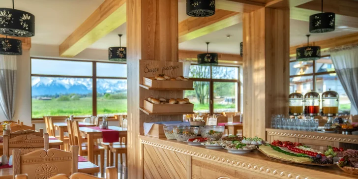 Božský relax v polských Tatrách: pobyt se snídaní či polopenzí a wellness