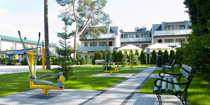 Odpočinek u Baltského moře 100m od pláže: wellness i polopenze