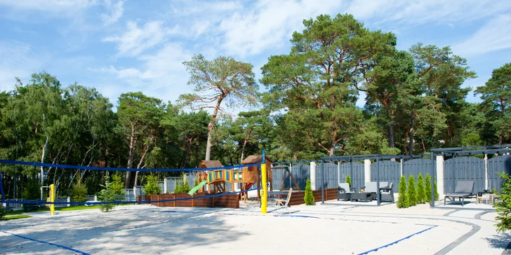 Odpočinek u Baltského moře 100m od pláže: wellness i polopenze