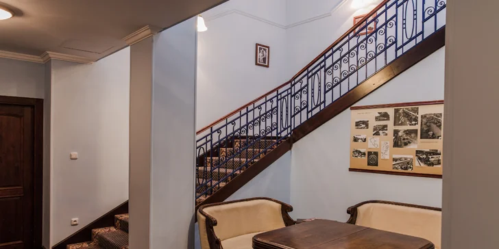 Romantický hotel na okraji Prahy: pobyt se snídaní či polopenzí, možnost privátní sauny