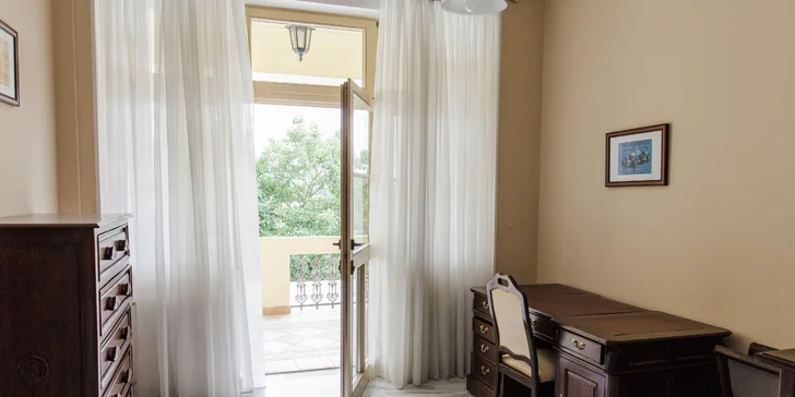Romantický hotel na okraji Prahy: pobyt se snídaní či polopenzí, možnost privátní sauny