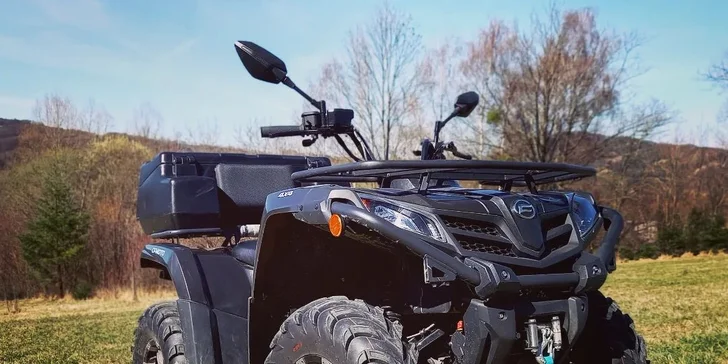 Zapůjčení čtyřkolky s objemem 520 ccm na 3 hod. pro 1 osobu