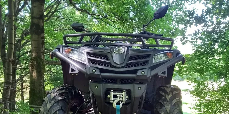 Zapůjčení čtyřkolky s objemem 520 ccm na 3 hod. pro 1 osobu