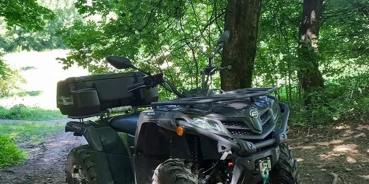 Zapůjčení čtyřkolky s objemem 520 ccm na 3 hod. pro 1 osobu