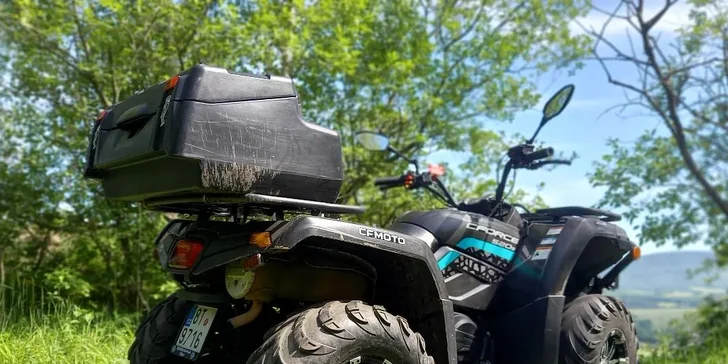 Zapůjčení čtyřkolky s objemem 520 ccm na 3 hod. pro 1 osobu