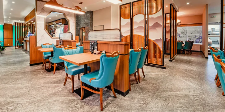 1 000 Kč na jakékoliv jídlo i nápoje v japonské restauraci King Sheng