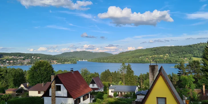 Dovolená v chatě na Lipně: apartmány pro 5 osob nebo celá chata až pro 10 osob