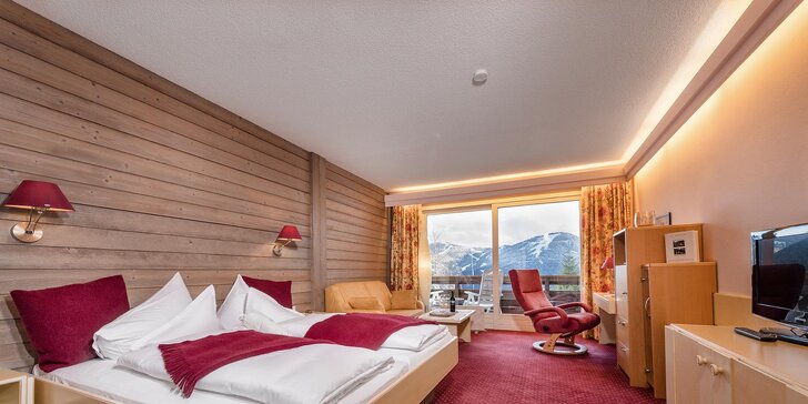 Rakouské alpy s plnou penzí, neomezeným wellness a množstvím zábavy