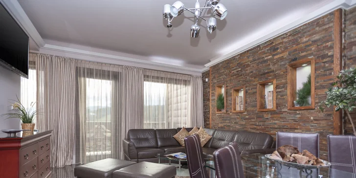 Dovolená v apartmánu v Belianských Tatrách: snídaně či polopenze a vstup do privátní vířivky