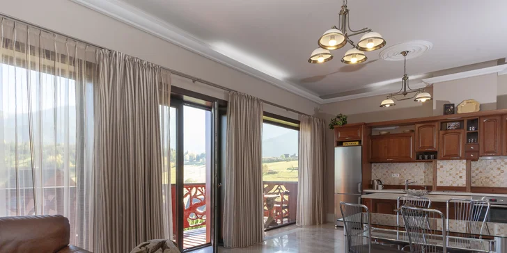 Pobyt v luxusních a plně vybavených apartmánech v Tatrách s privátním wellness