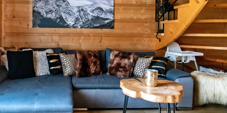 Polské Tatry: chaty s vířivkou nebo vila s vířivkou a bazénem až pro 18 osob