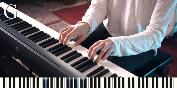Za týden zvládnete své první písničky: online kurz hry na piano a klávesy s A. Albrechtem